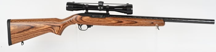 RUGER 10-22 SEMI AUTO RIFLE WITH SCOPE