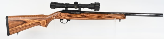 RUGER 10-22 SEMI AUTO RIFLE WITH SCOPE