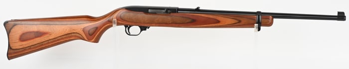 RUGER 10/22 SEMI AUTO RIFLE WITH LAMINATE STOCK