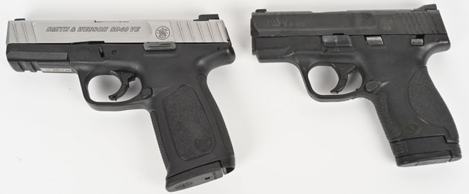 LOT OF (2) SMITH & WESSON SEMI AUTO PISTOLS