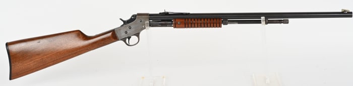 STEVENS VISIBLE LOADER .22 SLIDE ACTION RIFLE