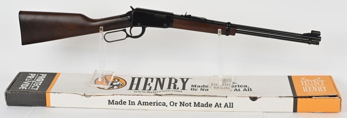 HENRY MODEL H001 LEVER ACTION CARBINE WITH BOX