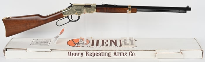 HENRY MODEL H004MDD GOLDEN BOY DELUXE RIFLE