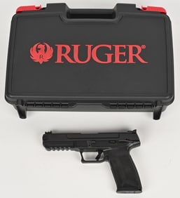 RUGER 57 SEMI AUTO PISTOL WITH CASE