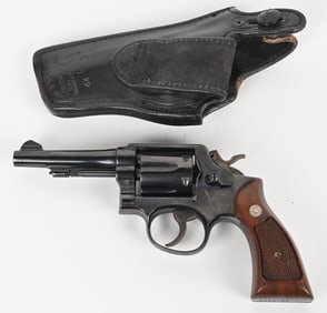 SMITH & WESSON MODEL 10-5 WITH HOLSTER 38 SPL