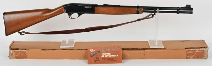 COLT "THE COLTEER" SEMI AUTOMATIC RIFLE