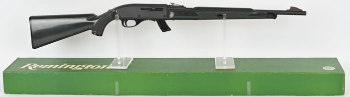 BOXED REMINGTON GREEN APACHE MODEL 77 RIFLE