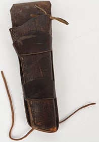 ANTIQUE SLIM JIM HOLSTER WITH TIES