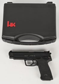 FINE HK USP EXPERT SEMI AUTO PISTOL 9MM WITH CASE