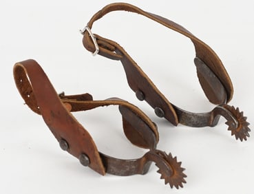 AUGUST BUERMANN SPURS CIRCA EARLY 1900'S