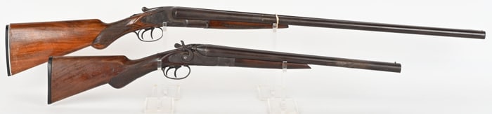SET OF TWO DOUBLE BARREL SHOTGUNS