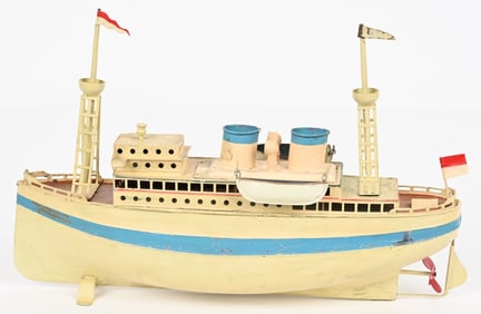 FLEISHMANN CLOCKWORK OCEAN LINER