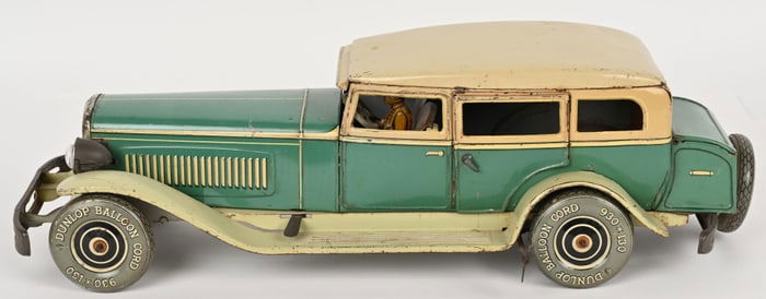 TIPP CLOCKWORK LIMOUSINE w/ ELECTRIC LIGHTS