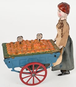V.B. & CO WINDUP WALKING FRUIT VENDOR