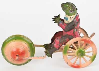 GUNTHERMANN FROG ON MUSICAL TRICYCLE