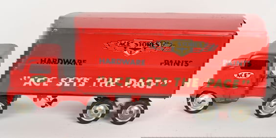 1949-52 TONKA ACE STORES SEMI TRUCK