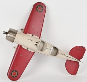 STEELCRAFT LOCKHEED SIRUS AIRPLANE w/ LIGHTS