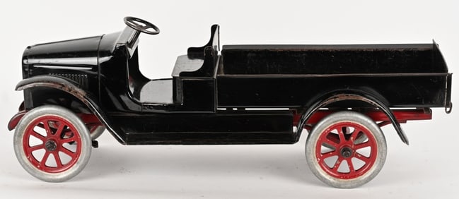 BUDDY L PRESSED STEEL SPOKE WHEEL EXPRESS TRUCK