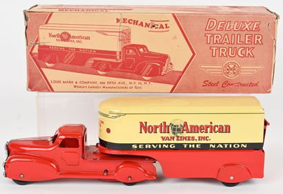 MARX MECHANICAL NORTH AMERICAN TRUCK w/ BOX