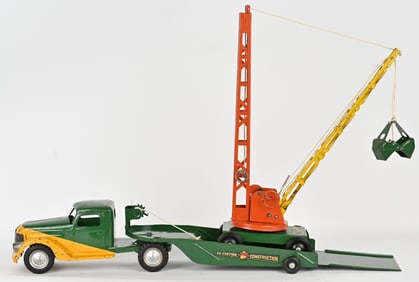 BUDDY L LOWBOY & CONSTRUCTION DERRICK