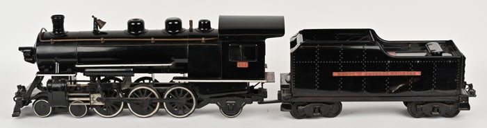 BUDDY L OUTDOOR RAILROAD #963 LOCOMOTIVE & TENDER