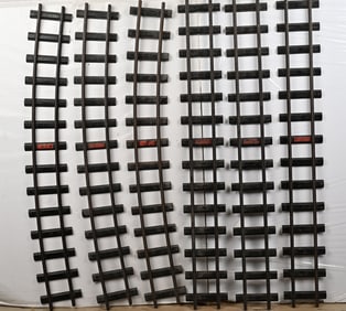 6- BUDDY L OUTDOOR RAILROAD TRACK
