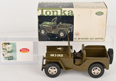 TONKA #251 MILITARY JEEP UNIVERSAL MIB