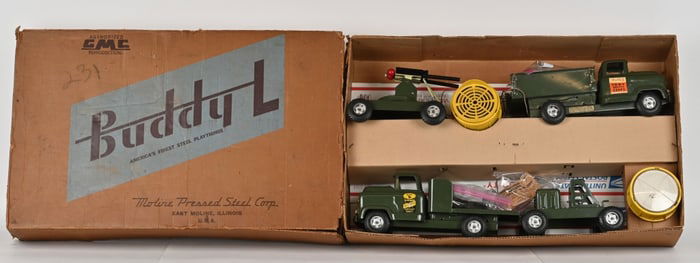 BUDDY L #5680 AIR DEFENSE SET w/ BOX