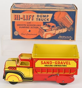 MARX HI-LIFT DUMP TRUCK w/ BOX