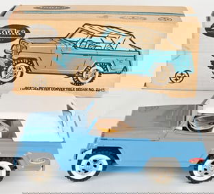 TONKA #2245 JEEPSTER CONVERTIBLE SEDAN w/ BOX