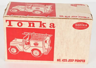 TONKA #425 JEEP PUMPER SEALED IN BOX