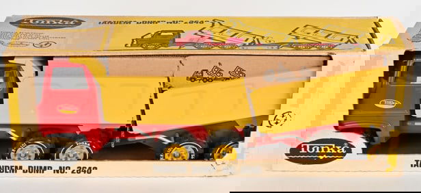 TONKA #2640 TANDEM DUMP w/ BOX