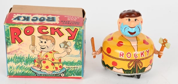 JAPAN BATTERY OP ROCKY w/ BOX