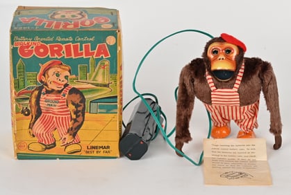 LINEMAR BATTERY OP WALKING GORILLA w/ BOX