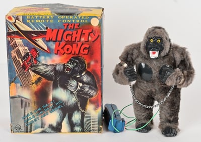 MARX BATTERY OP MIGHTY KING KONG w/ BOX