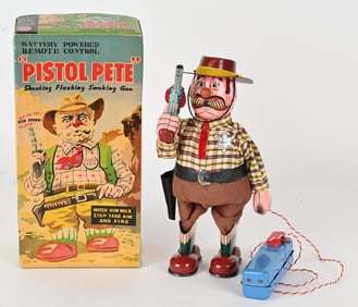 MARUSAN BATTERY OP PISTOL PETE w/ BOX