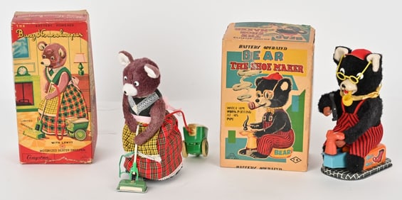 BUSY BEAR HOUSEKEEPER & BEAR THE SHOE MAKER