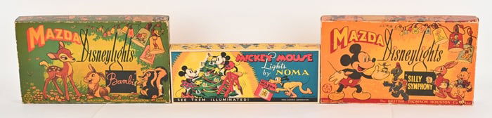 3- MAZDA & NOMA WALT DISNEY CHRISTMAS LIGHTS