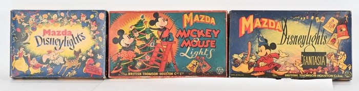 3- MAZDA WALT DISNEY CHRISTMAS LIGHTS