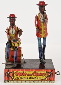 MARX TIN WINDUP SPIC AND SPAN