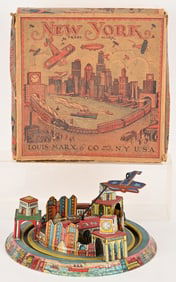MARX TIN WINDUP NEW YORK w/ BOX