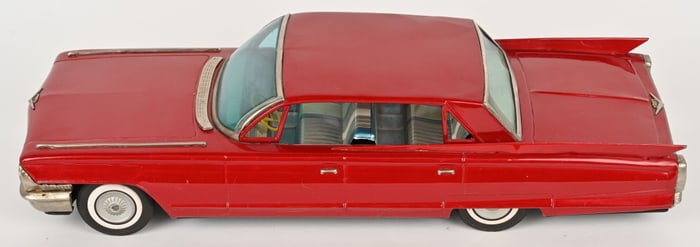 22" YONEZAWA TIN FRICTION 1962 CADILLAC SEDAN