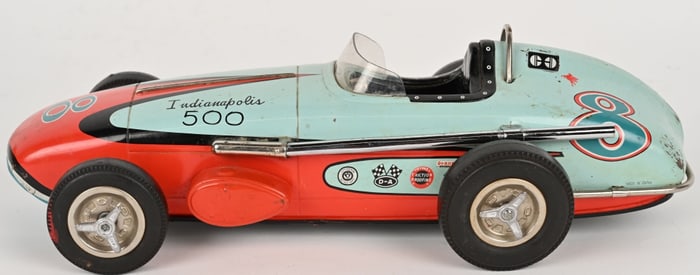 SEAR TIN FRICTION #8 INDIANAPOLIS 500 RACER