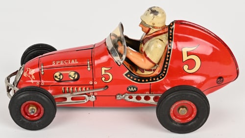 SANYO TIN FRICTION #5 SPECIAL MIDGET RACER