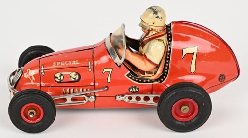 SANYO TIN FRICTION #7 SPECIAL MIDGET RACER