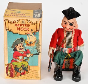 MARUSAN BATTERY OP CAPTAIN HOOK w/ BOX