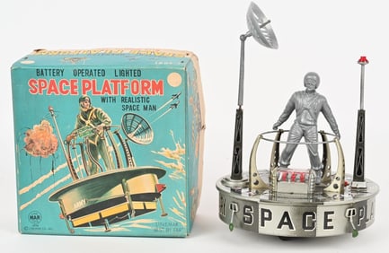 LINEMAR BATTERY OP SPACE PLATFORM w/ BOX
