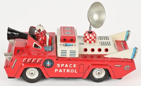 SANKIE TIN FRICTION SPACE PATROL