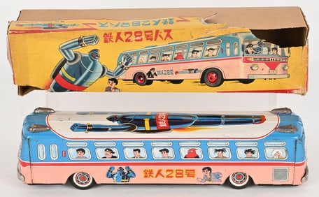 ASAKUSA TIN FRICTION TETSUJIN BUS w/ BOX