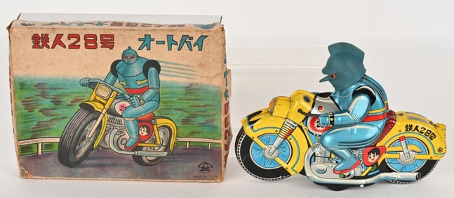 ASAKUSA TIN FRICTION TETSUJIN MOTORCYCLE w/ BOX